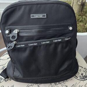 Calvin Klein Black Wome's Backpack